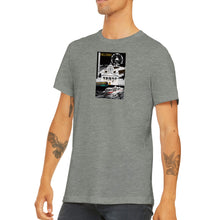 Lataa kuva Galleria-katseluun, Kotiseutupaita Helsinki miesten lyhythihainen Miilun putiikki harmaa