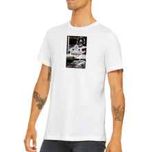 Lataa kuva Galleria-katseluun, Kotiseutupaita Helsinki miesten lyhythihainen Miilun putiikki valkoinen