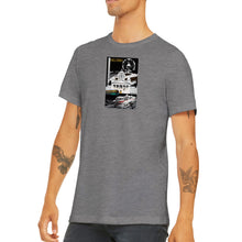 Lataa kuva Galleria-katseluun, Kotiseutupaita Helsinki miesten lyhythihainen Miilun putiikki tummanharmaa