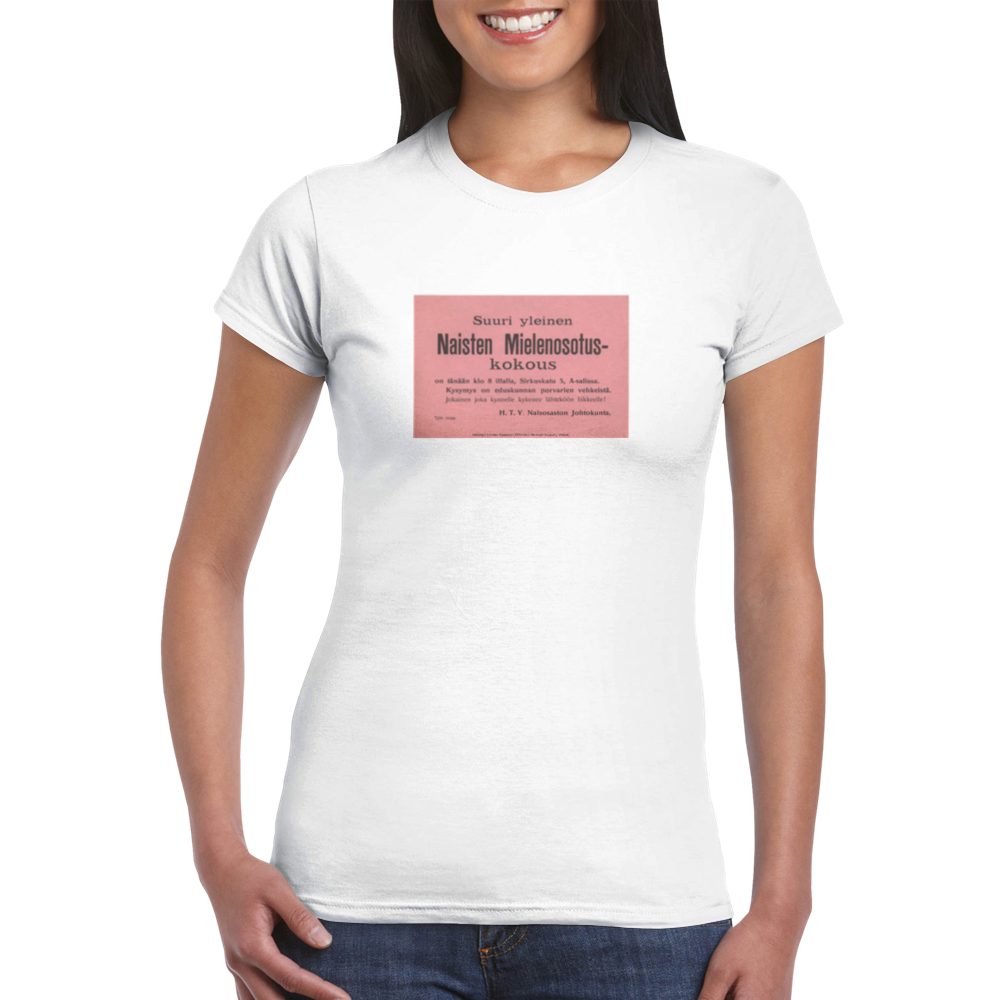 Naisten mielenosoitus -T-paita